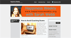 Desktop Screenshot of happinessweekly.org